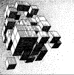 Exploding cube