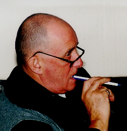 A pensive Tony Coxon