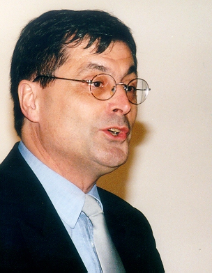Antoine de Falguerolles during his presentation