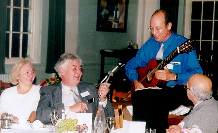 Michael Greenacre during his ode to Gower