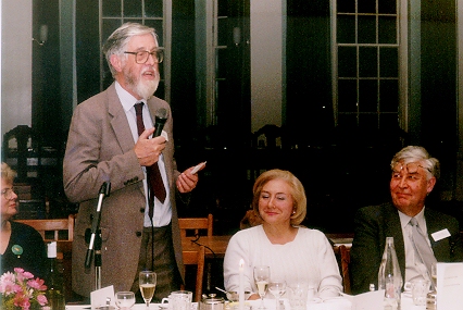 Michael Healy during his dinner speech