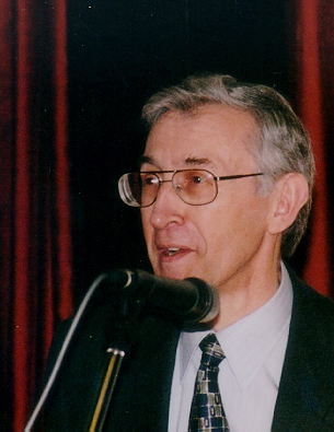 Wojtek Krzanowski during his presentation