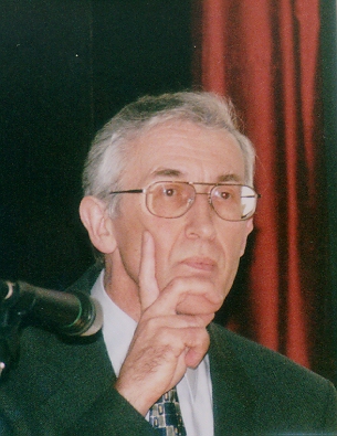 Wojtek Krzanowski during his presentation