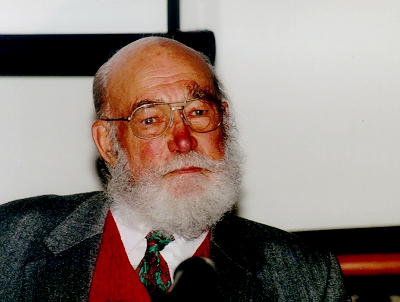 John Nelder during his presentation