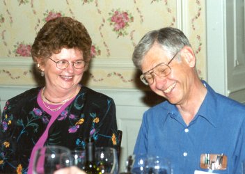 Donald Burdick and his wife