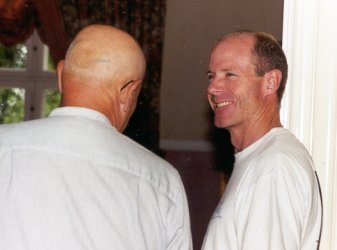 Neal Gallagher with Mike Piovoso