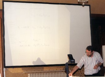 Richard Harhman during his presentation
