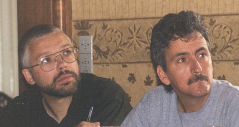 Iven van Mechelen with Bill Rayens
