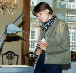 Marieke Timmerman during her lecture